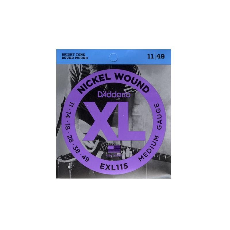 D'addario žice za električnu gitaru XL 11-49 D'addario žice za električnu gitaru XL 11-49